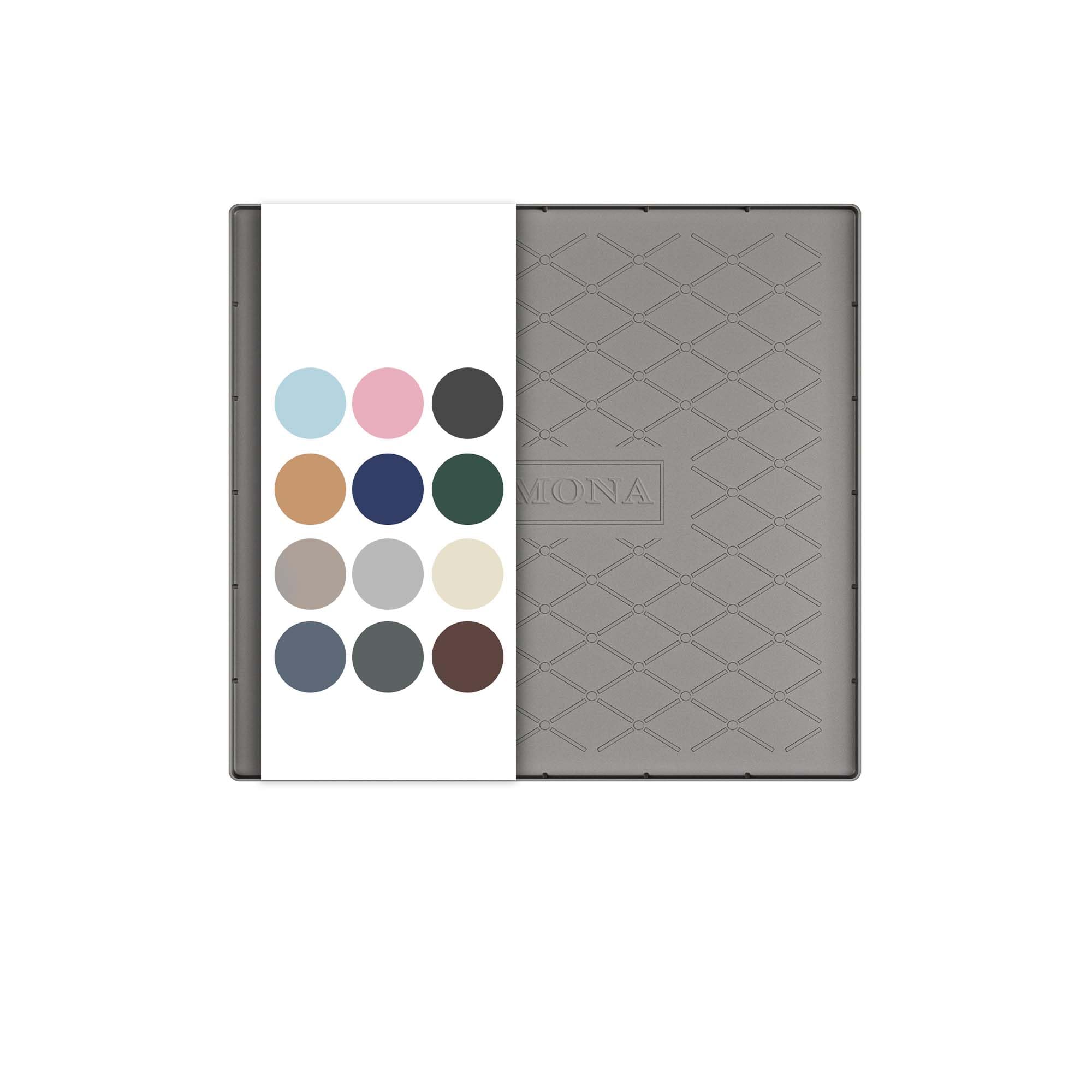 URMONA Under Sink Mat 48 x 55 cm, Waterproof Silicone Cabinet Protector