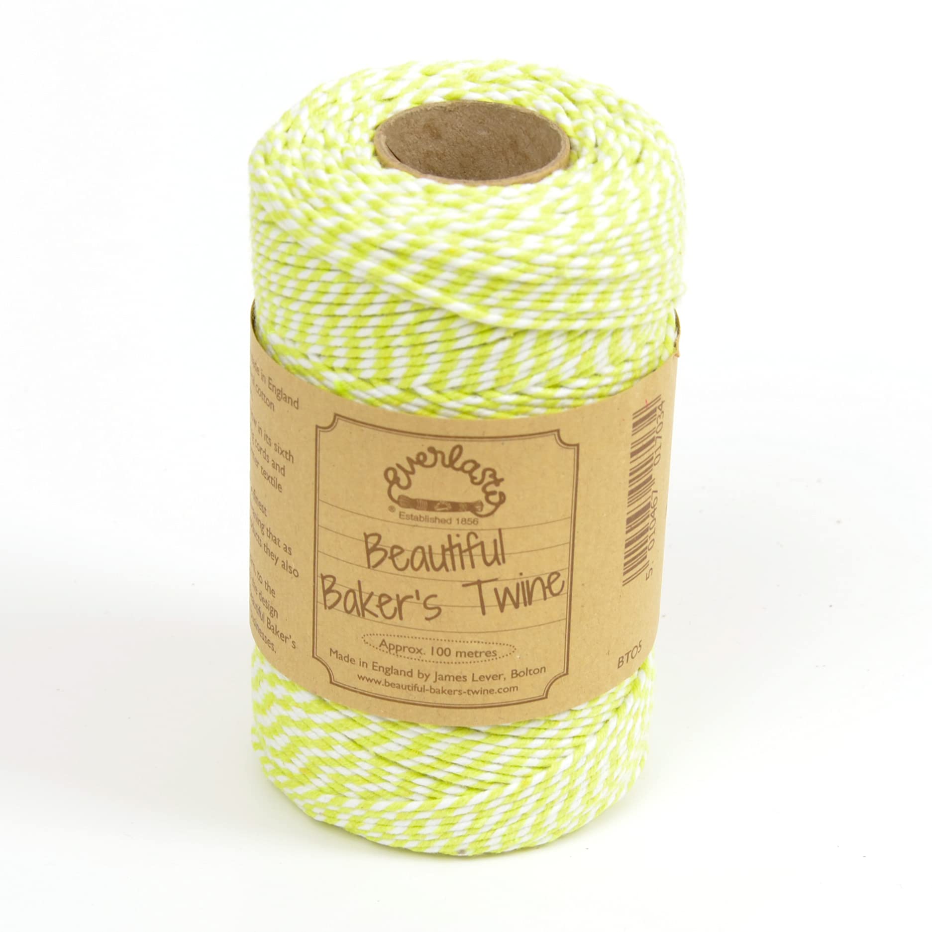 100m - Everlasto Original 'Beautiful Bakers Twine' (2mm approx) (Spring Green)
