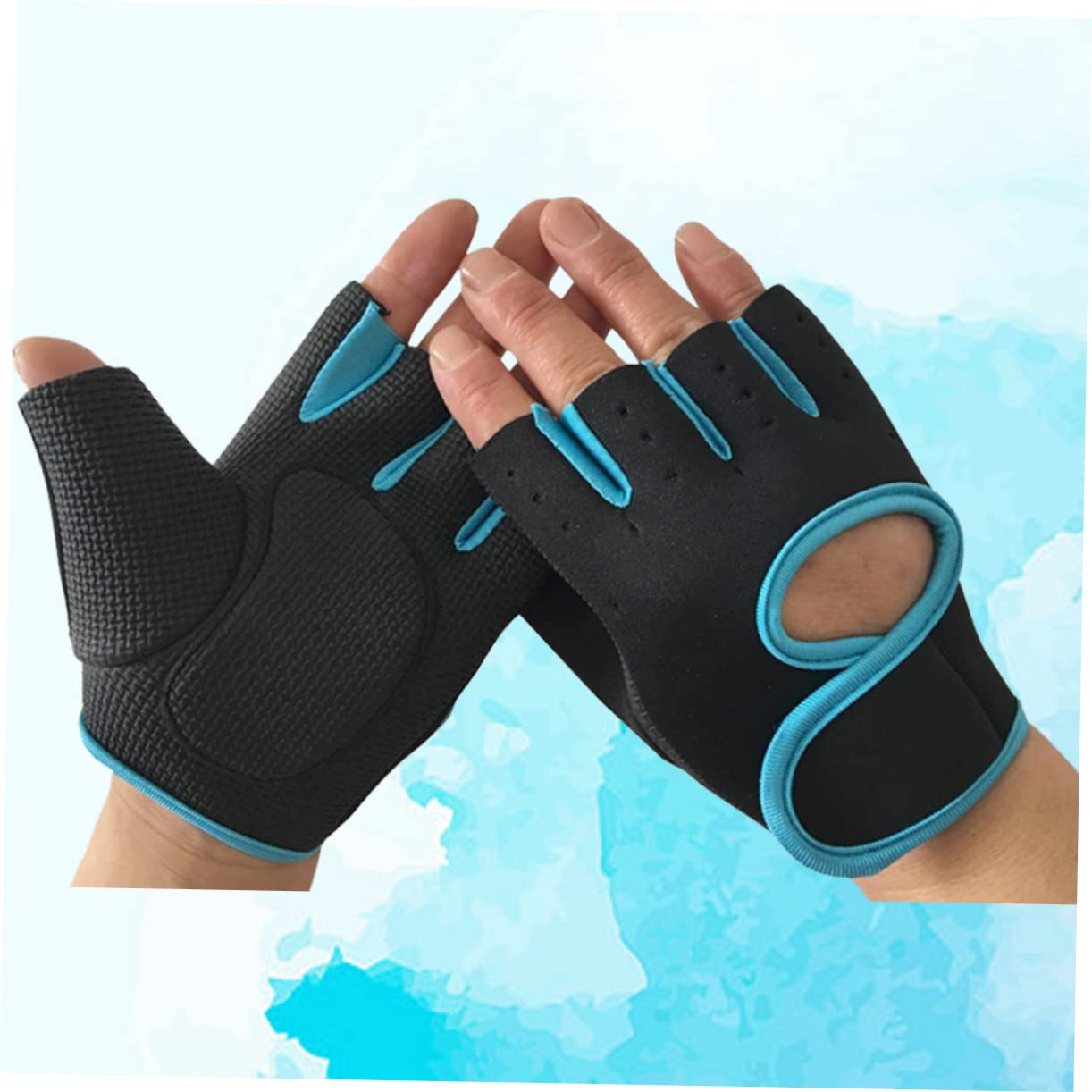 VICASKY Summer Cycling Gloves Half Finger Antiskid Breathable Workout Gloves for Fitness Gym and Outdoor Sports