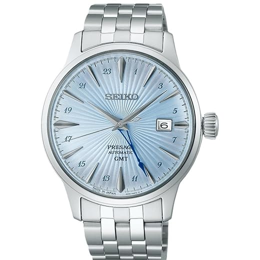 Seiko Relógio masculino SSK037 Presage, Azul, Moderno