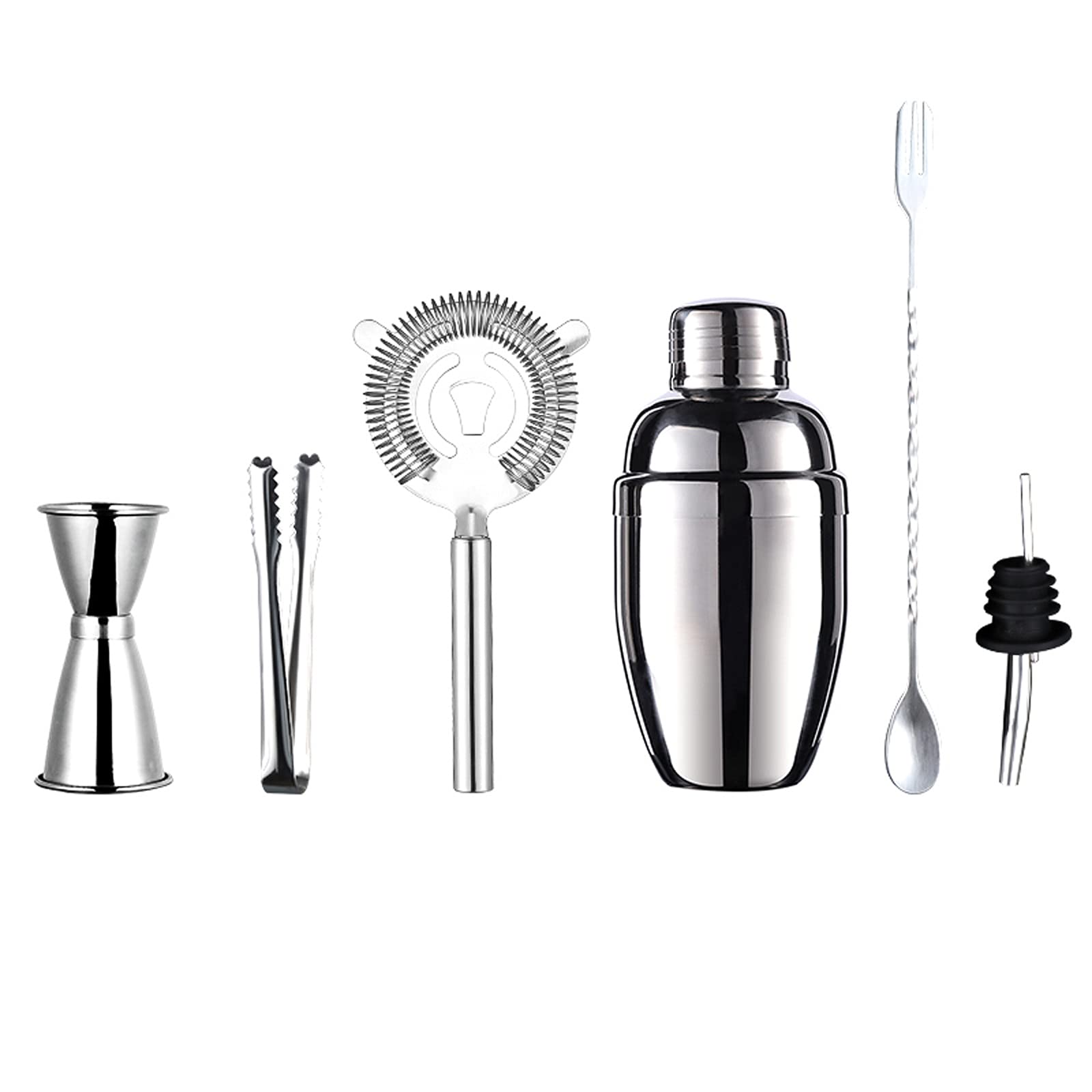 Shaker Cocktail Buvez le mélangeur Shaker Shaker Shaker Shaker Cup Shaker Shaker Shaker Shaker Fantaisie Shaker Barre d'eau Suppléments Outils Cocktail Set de Shaker Ensemble de 6 pièces Ensembles d'a