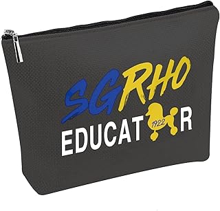 Sigma Gamma Rho Makeup Bag Gift Sigma Gamma Rho 1922 Sgrho Educator Sgrho Teacher Gift (Sgrho Educator bag)
