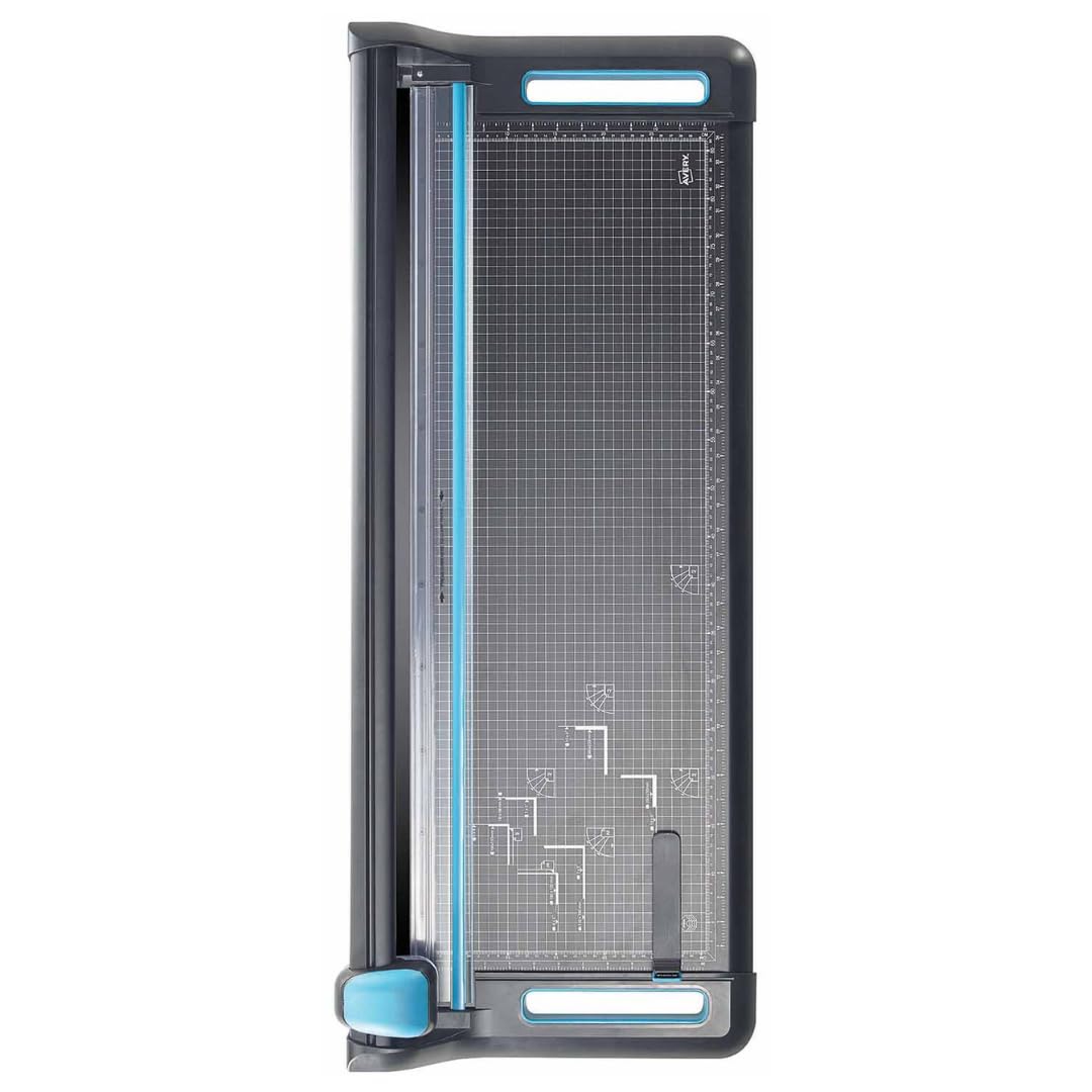 Avery España P880 Cortadora de precisión con cuchilla giratoria, tamaño A1, luz de corte 880mm, capacidad hasta 20 hojas, garantía 7 años