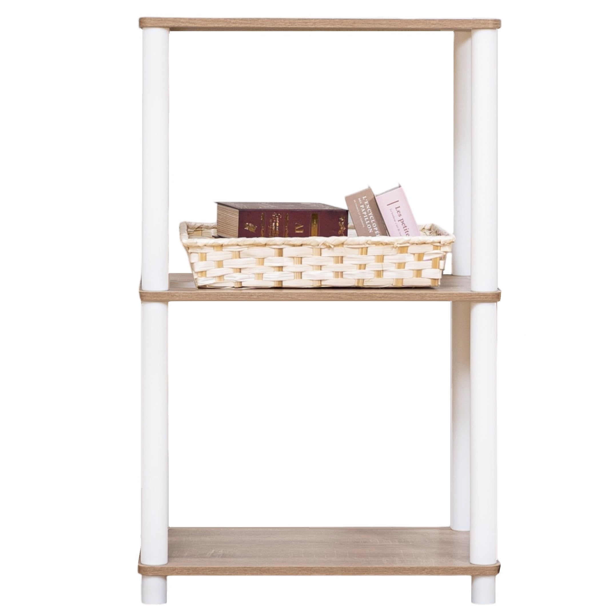 Amazon｜OKUNAI オープンラック 3段 幅47cm 収納 棚 スリム