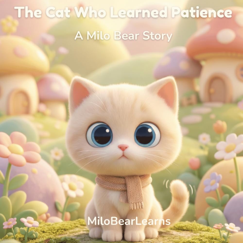 The Cat Who Learn Patience: A Story About Patience for Little Ones (Milo Bear Stories)