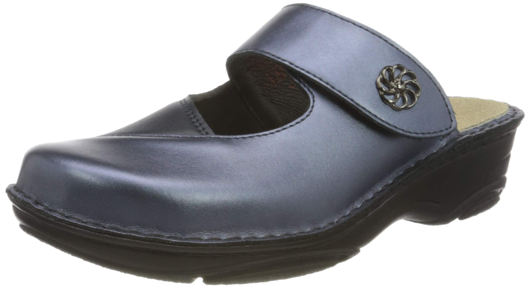 Berkemann Heliane, Women’s Clogs, Blue (Blau 40), 6.5 UK (40 EU)