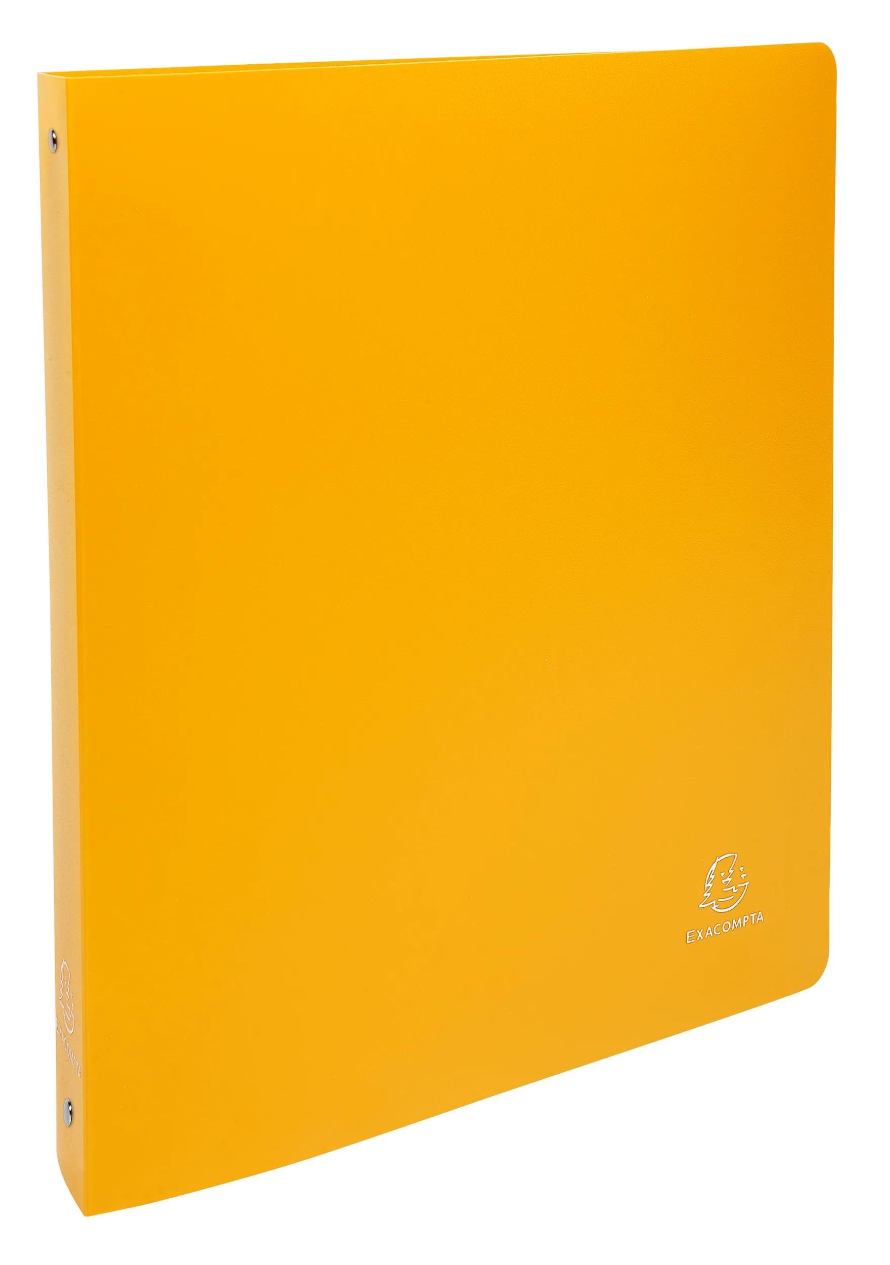 Exacompta - Réf. 51280E - Carton de 20 classeurs semi-rigides OPAK - 4 anneaux ronds 30 mm - Dos 40 mm - Dimensions extérieures : 32 x 26,8 cm - A4 Maxi - Assortis