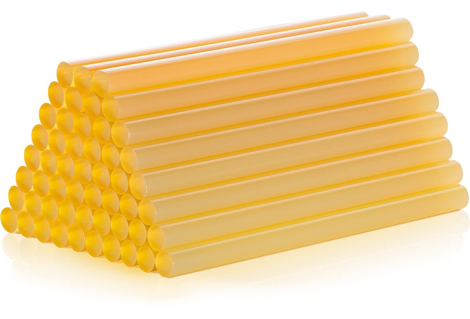 Colla a Caldo Giallo, 1 kg, Extra Forte Colla Ricariche Ø 11mm x 170mm, Colla per le Pistole di Colla a Caldo 11mm, per Carrozzeria Tirabolli