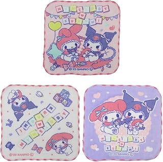 サロンジェ マイメロディ&クロミ ミニタオル3P 884389 SANRIO サンリオ