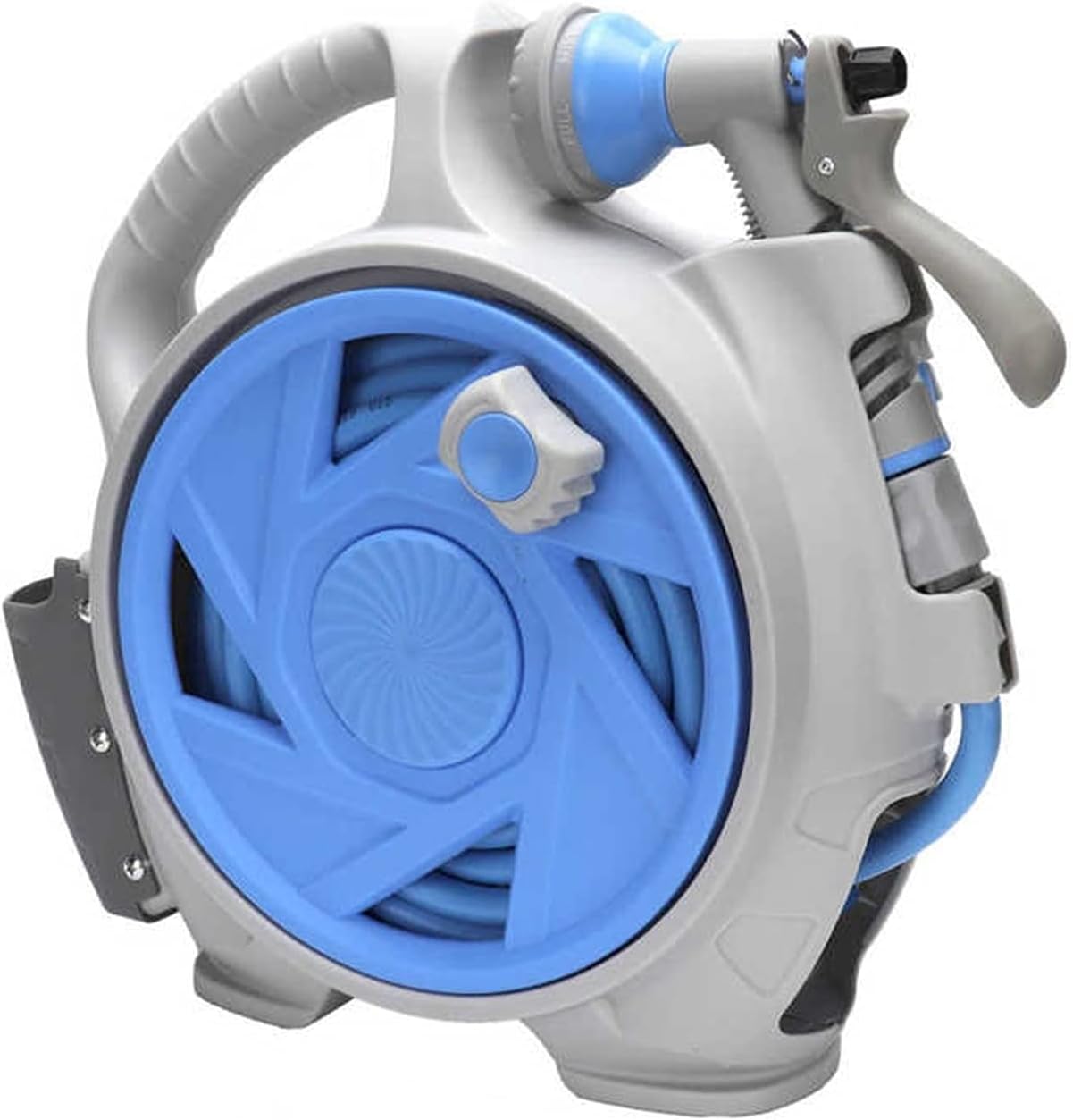 Uongfi Garden Hoses 15m Retractable Hose Rack Reel Garden