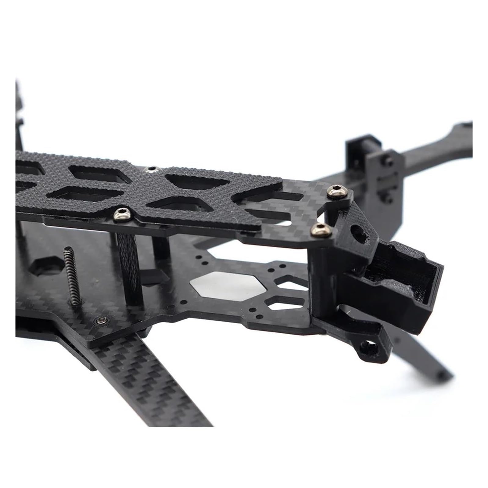 Drone da corsa RC FPV da 7 pollici a lungo raggio con supporto per pattini di atterraggio alti, dispositivo di lancio per la fotografia fai da te