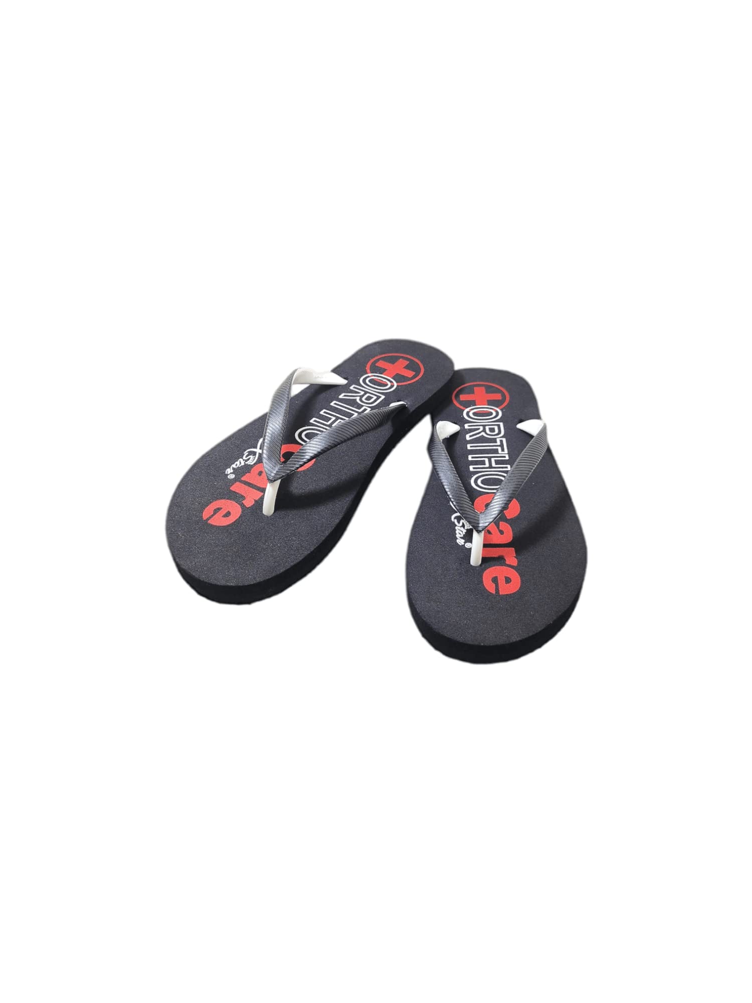 XSTAR Womens & Girls Extra Soft Orthocare Slippers Footwear Orthopedic Doctor Flip Flops for Home Daily Use (Black, numeric_7) (B0C49JNPRG) Amazon Price History, Amazon Price Tracker