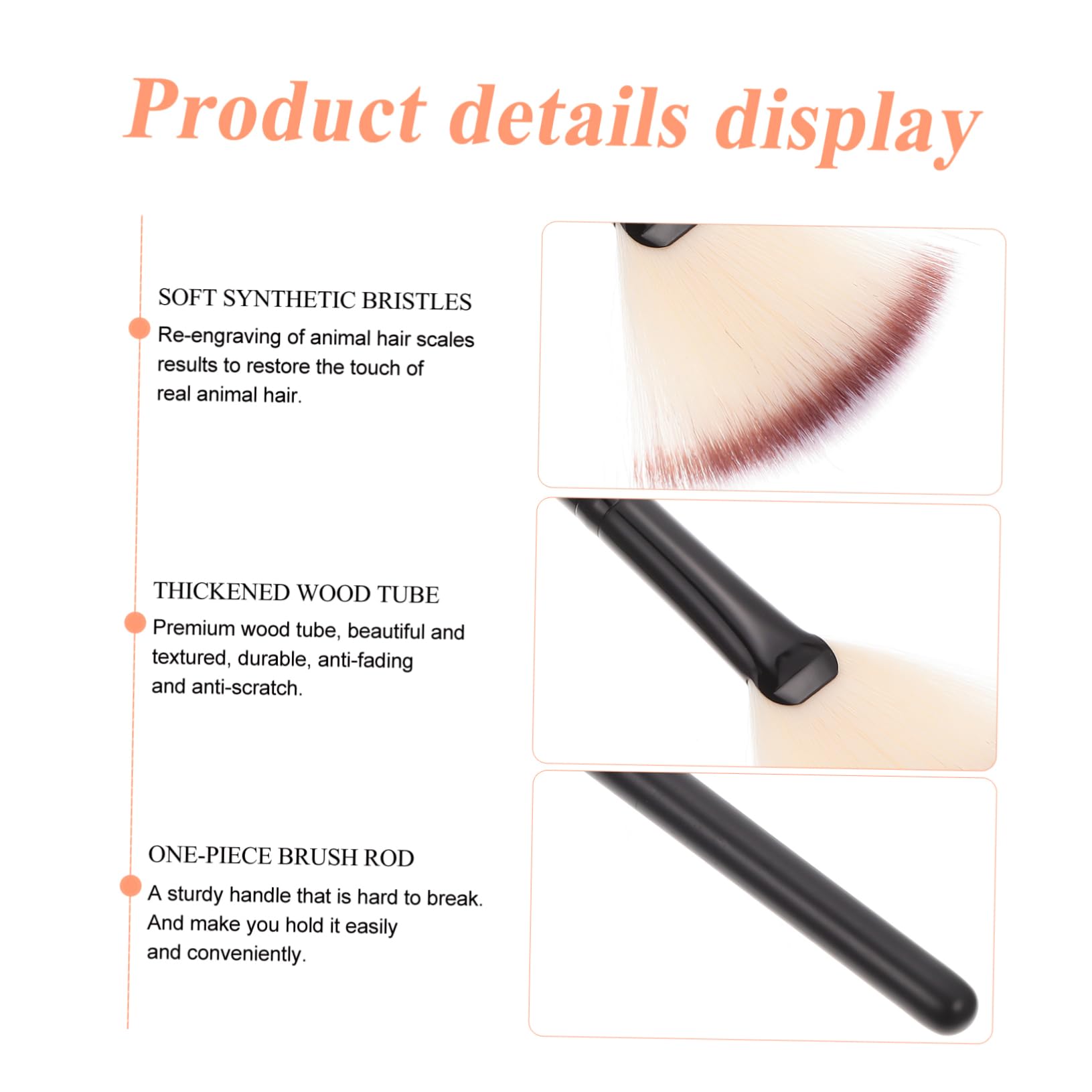 MAGICLULU 2 Set Di Pennelli Per Il Trattamento Della Pelle Per Il Trucco Set Di Pennelli Per Di Bellezza Per Il Pennello Applicatore Per A Forma Di Ventaglio Pennello Di Bellezza 12 Pezzi*2