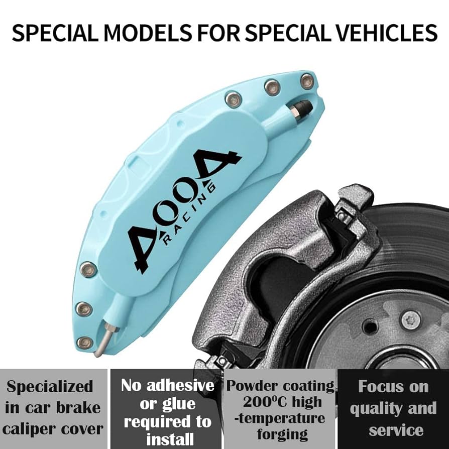 時雨 AOOAアルミキャリパーカバー Amazon | AOOA アルミニウム レッド ブレーキ キャリパーカバー