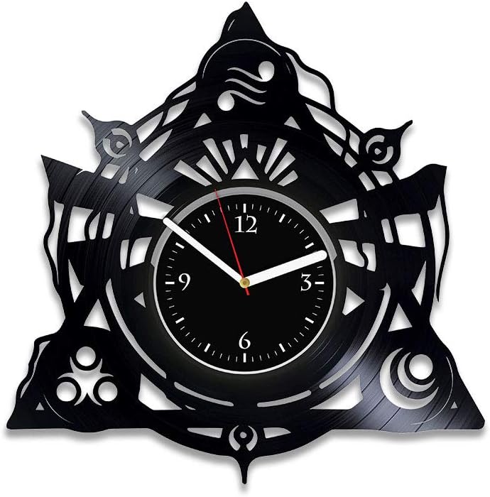 Clock Vinyl Wall Zelda The Legend of Zelda Wall Zelda Gift for Gamer