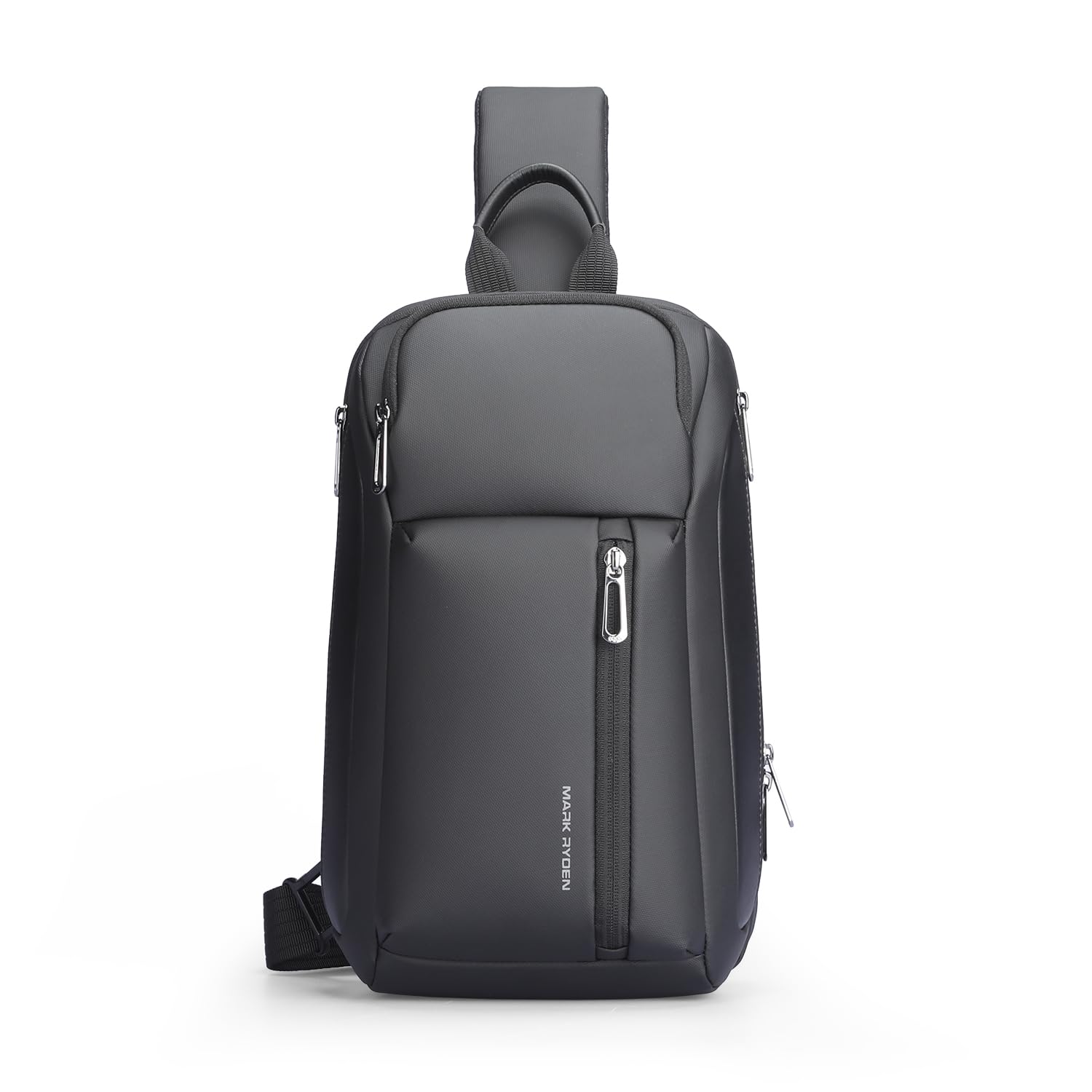 Muzee MARK RYDEN Crossbody Bag Herren Groß，Mehrere Taschen Brusttasche Herren, Schultertaschen für 11 Zoll Ipad