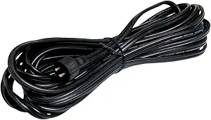 Aquascape 98998 2-Prong Low Voltage Extension Cable with Quick-Connect, 1-Outlet, Black