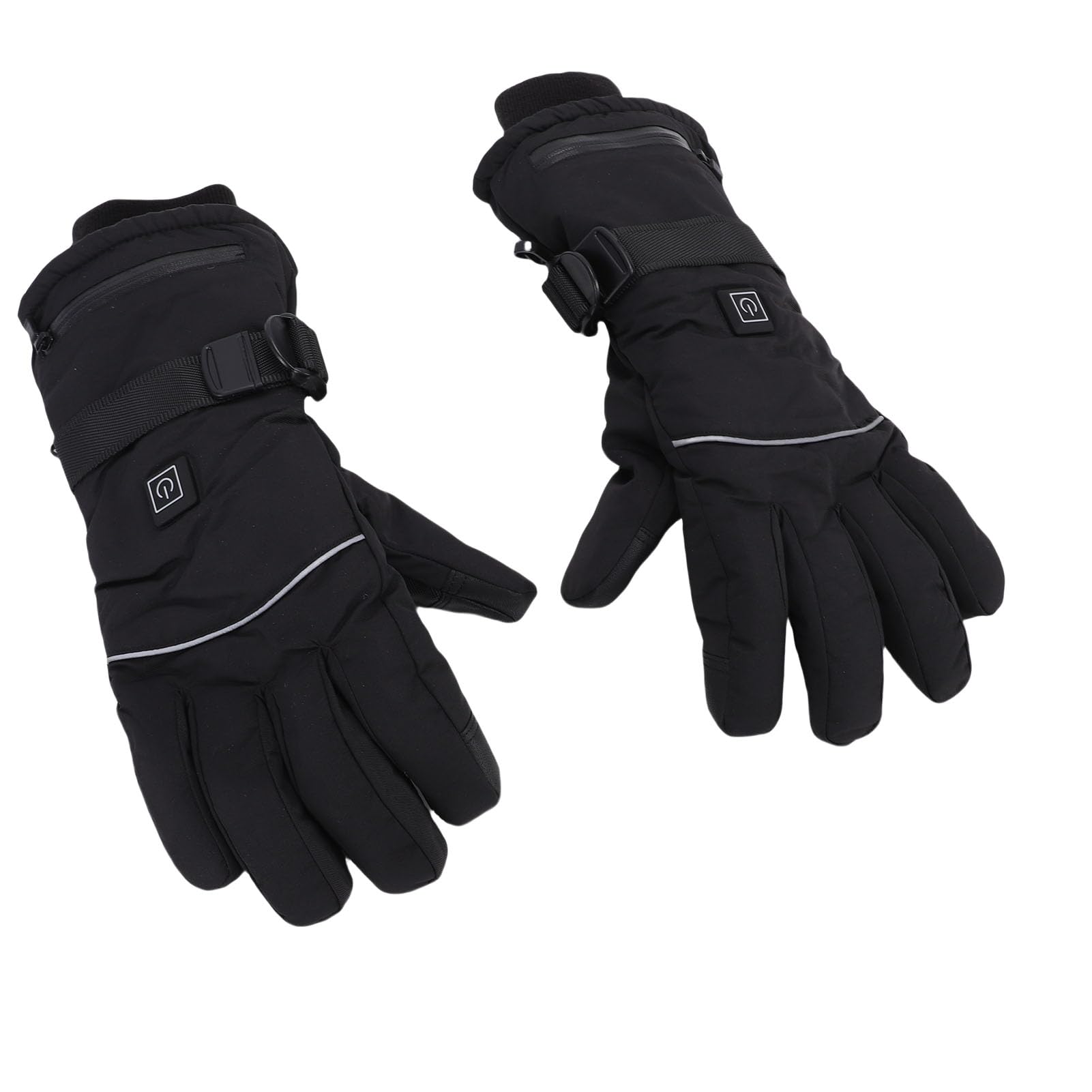 KIMISS Chauffants pour Hommes et Femmes – Chauffe-Mains d'hiver à écran Tactile Rechargeable pour Le Ski, la Randonnée, la Pêche, 3 Niveaux de Chaleur avec 2 Piles pour Temps Froid