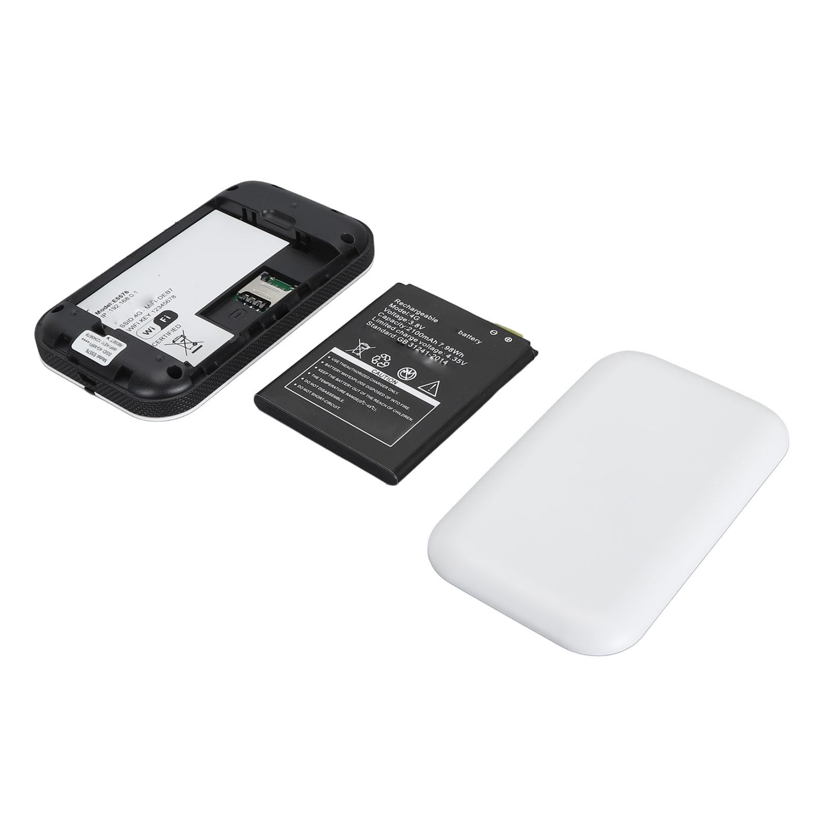 Router Wi-Fi 4G, Dwuzakresowy Mobilny Hotspot LTE 150 Mb/s, Obsługa Systemówi, z 10 Użytkownikami do Podróży Samochodem w Celach Biznesowych na świeżym Powietrzu