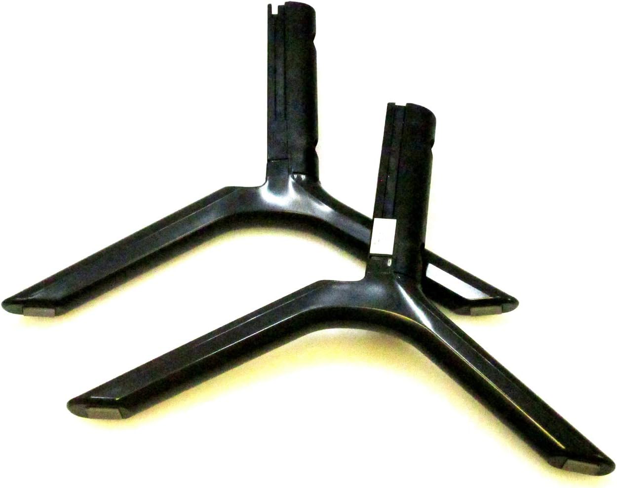 OEM Part - Legs Base Stands Compatible with Samsung Smart TV Model UN55RU7300 (Screws Included).