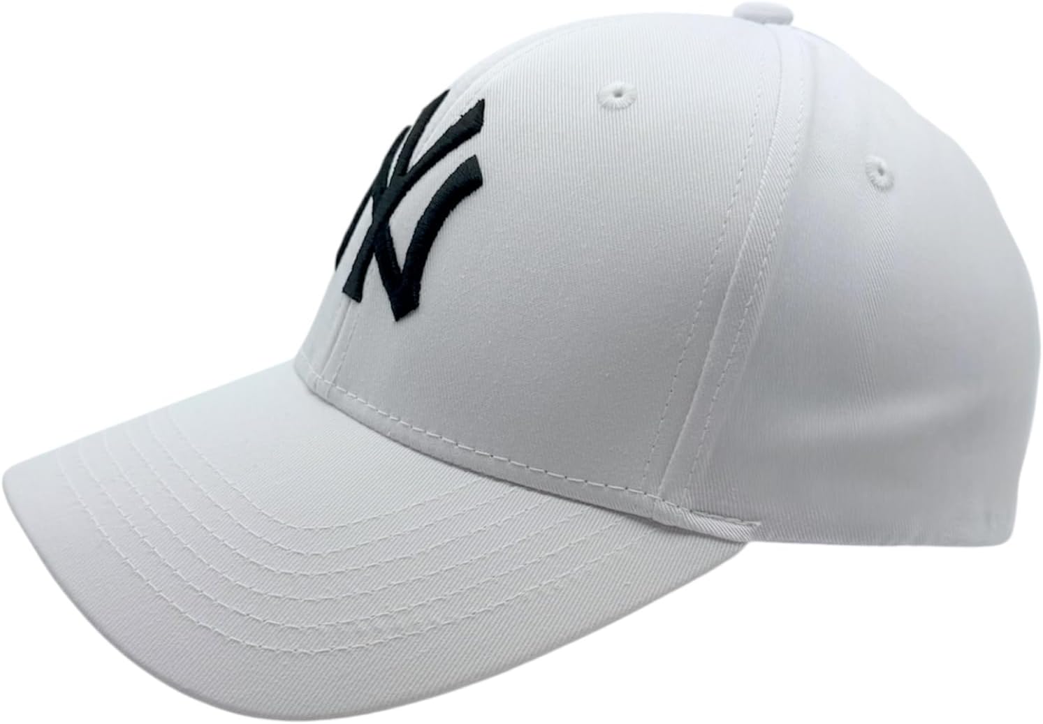 New York Baseball Cap Hat for Men and Women, Adjustable Pure Cotton, Buckle Up, One Size Fitted All