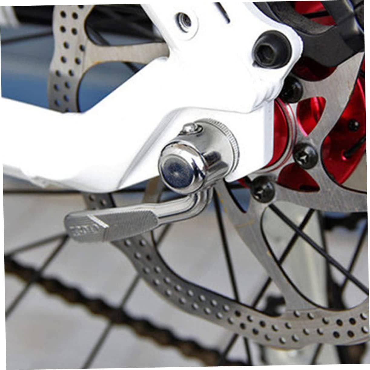 Bike Trainer Front Wheel Block Steel and Plastic Bike Riser Accessory Kit