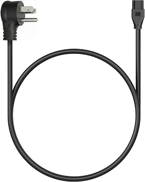 GetInLight Power Cord for for IN-0202, IN-0207 and IN-0210 Series, Black, 36 Inch, PC1-36-BK