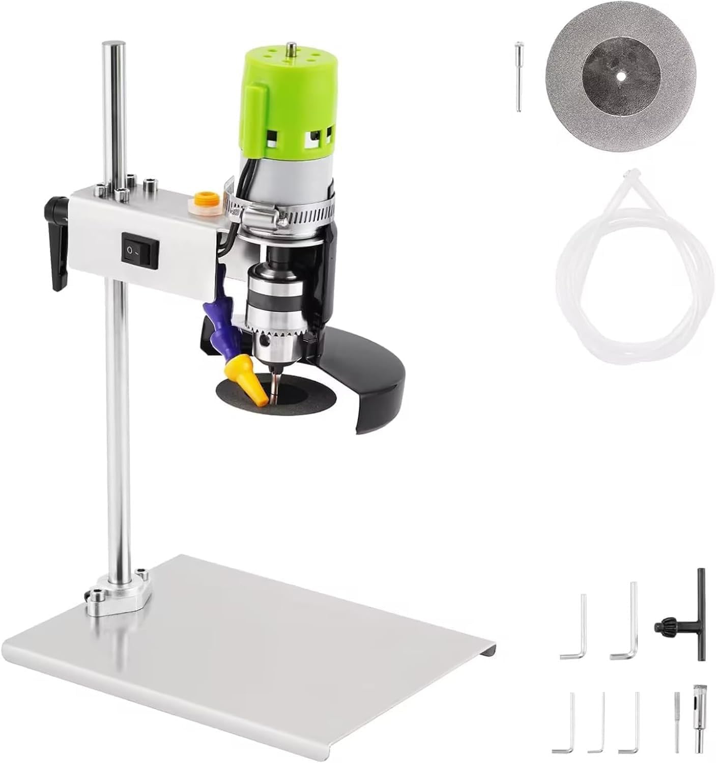 Tagliavetro elettrico di alta precisione per bottiglie, ideale per progetti fai da te, con capacità di taglio di 5 mm.