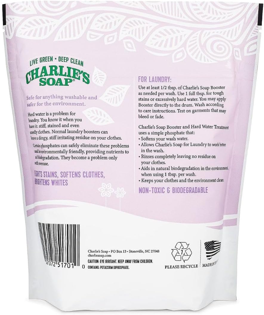 Charlie's Soap HE 100 Load Laundry Powder and Booster