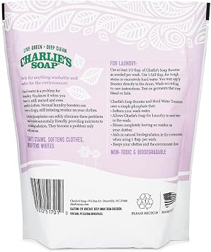 Charlie's Soap HE 100 Load Laundry Powder and Booster