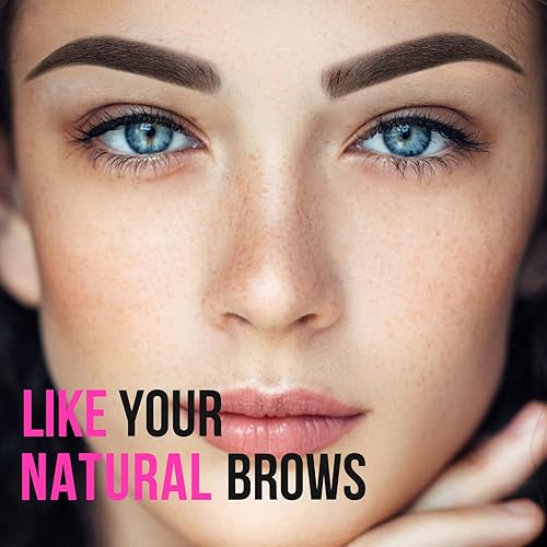 Miniatura 6 de iMethod Kit de sellos de cejas y plantillas para cejas, kit de sello y modelado de cejas para cejas perfectas, kit de modelado de cejas de larga