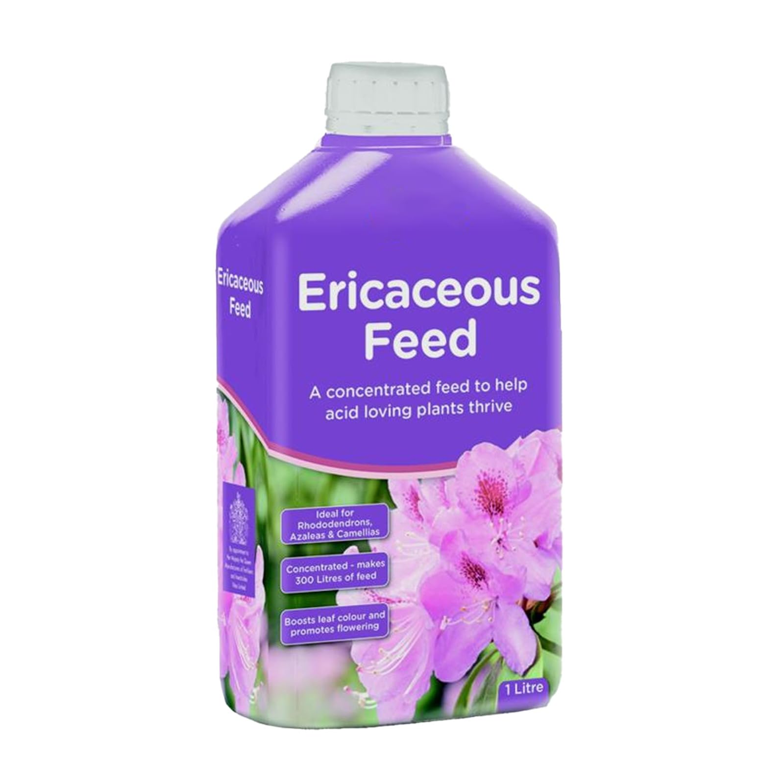 Ericaceous Feed, Healthy Leaf Growth, Vibrant Flowering, Promotes Nutrient Uptake, Encourages Green Foliage, Compatible, Ideal for Home Gardeners Allotments & Patio Containers, 1L
