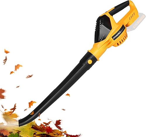 Soplador de hojas inalámbrico para batería Dewalt de 20 V máximo, control de velocidad de 5 niveles, soplador de hojas sin escobillas de 150 MPH