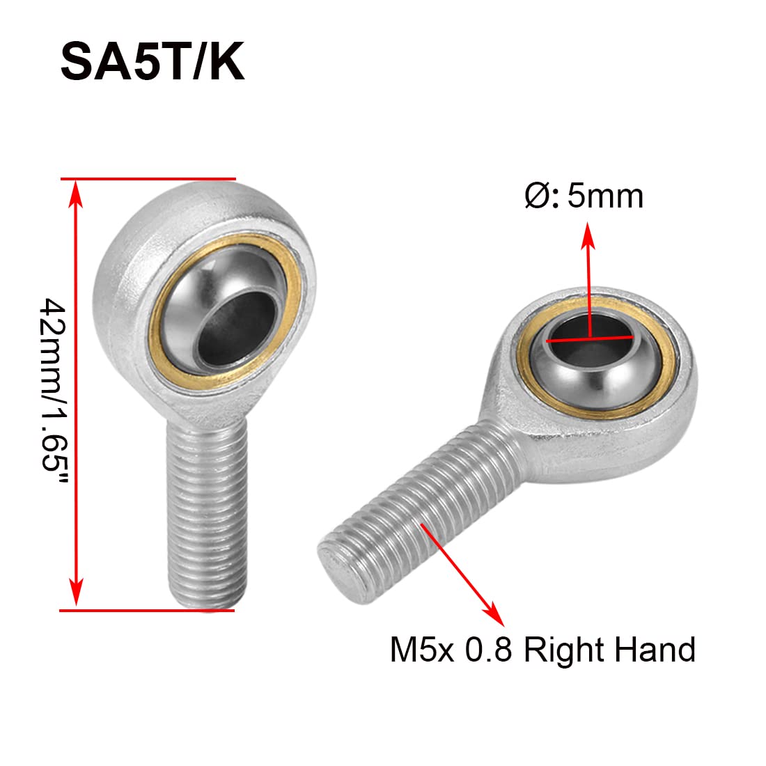k様 Amazon.com: uxcell 10Pcs Round Ended Feather Key, 5 x 5 x