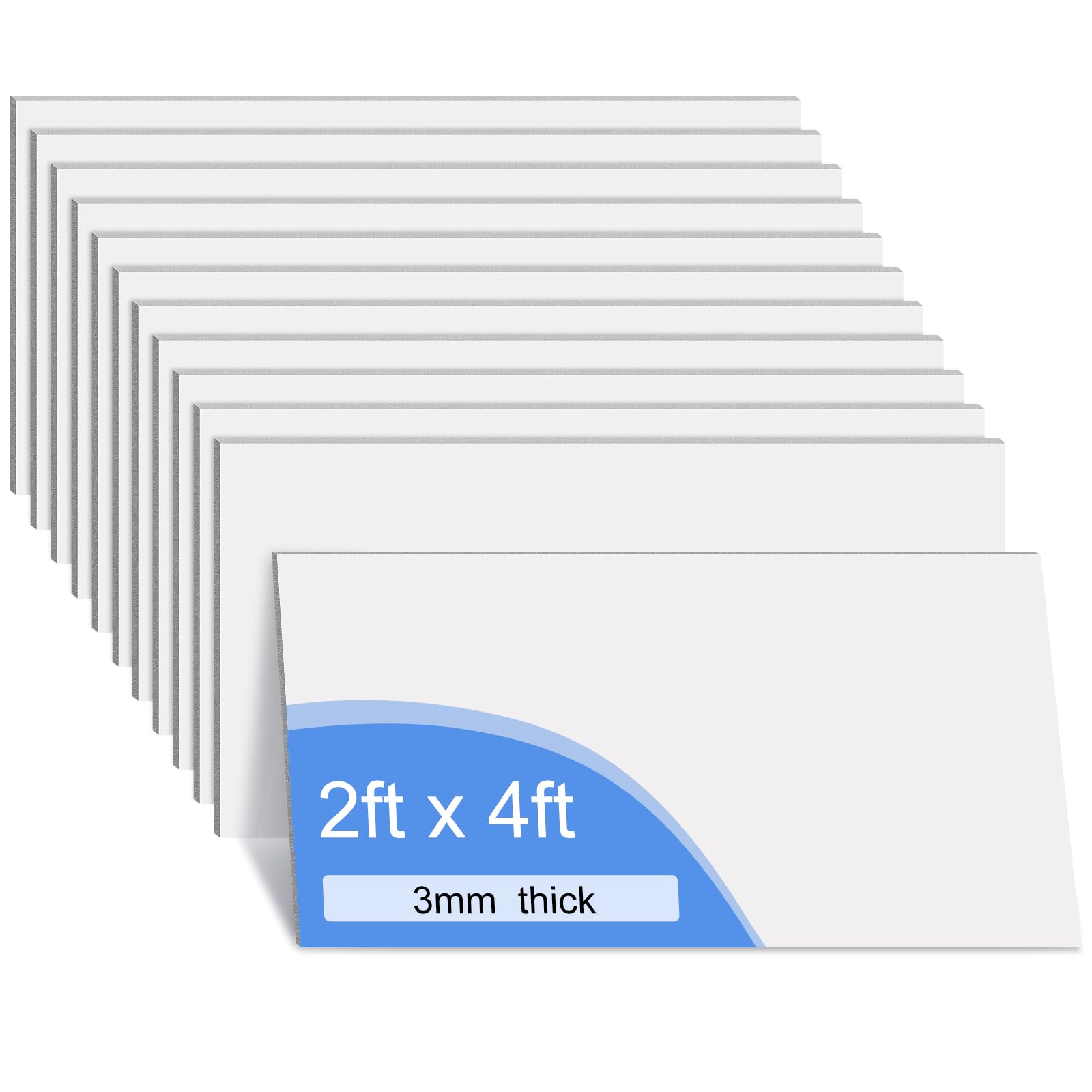 Tondiamo 12 Pcs White Drop Ceiling Tile Smooth PVC Ceiling Tile Drop in Installation Waterproof Washable and Fire Rated PVC Panel to Keep Away