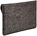 Amazon Basics 11 Inch Felt MacBook Laptop Sleeve Case - Charcoal