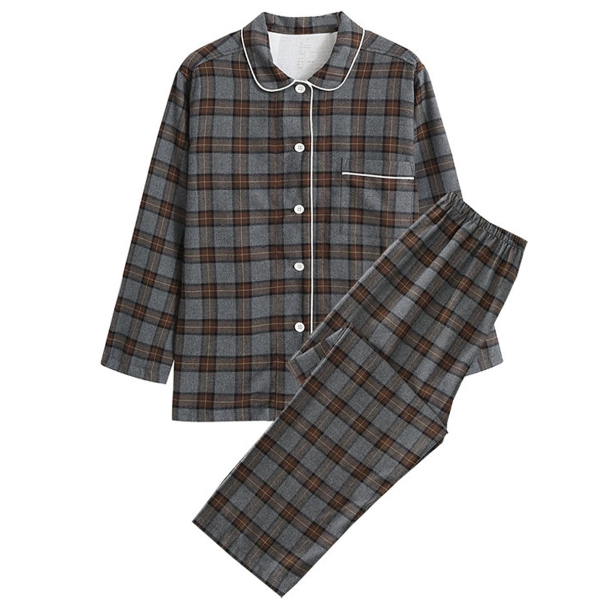 Ensemble de nuit mignon en coton, le cadeau de Noël idéal pour l'hiver - 8