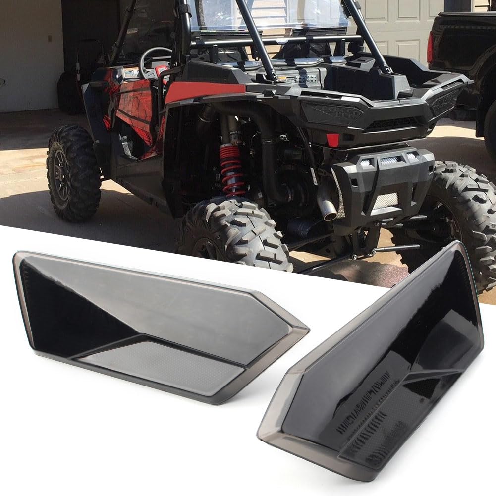 SIKUAI Luz trasera de señal de giro y freno de scooter con lámpara LED integrada para RZR 1000XP 2014-2018, RZR 900 900S 900XC 2015-2019, RZR 1000S 2016-2019, RZR Turbo 2016-2018, Negro