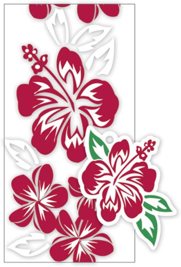 Welcome to the Islands Hawaiian Candy Lei Making Kits Set of 5 Red