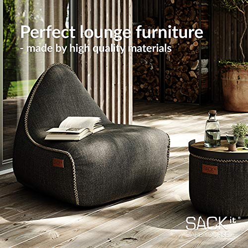 SACKit - Cobana Lounge Chair - Outdoor/Indoor Sitzsack & Sessel mit Lehne - Perfekt für die Lounge oder draußen im… – Bild 7
