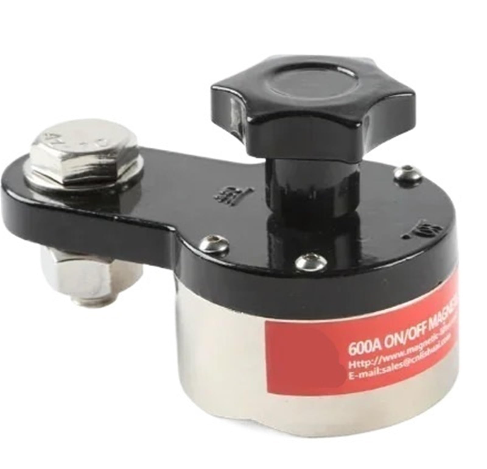 Industrial MWGC1-200/300/600 Magnetic Welding Ground Clamp Grounding Magnet Connector Welding Machine Welding Holder(MWGC1-600)