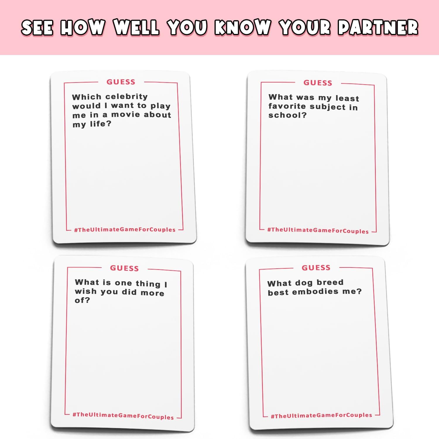 The Ultimate Game for Couples - Great Conversations and Fun Challenges for Date Night - Perfect Romantic Gift for Couples