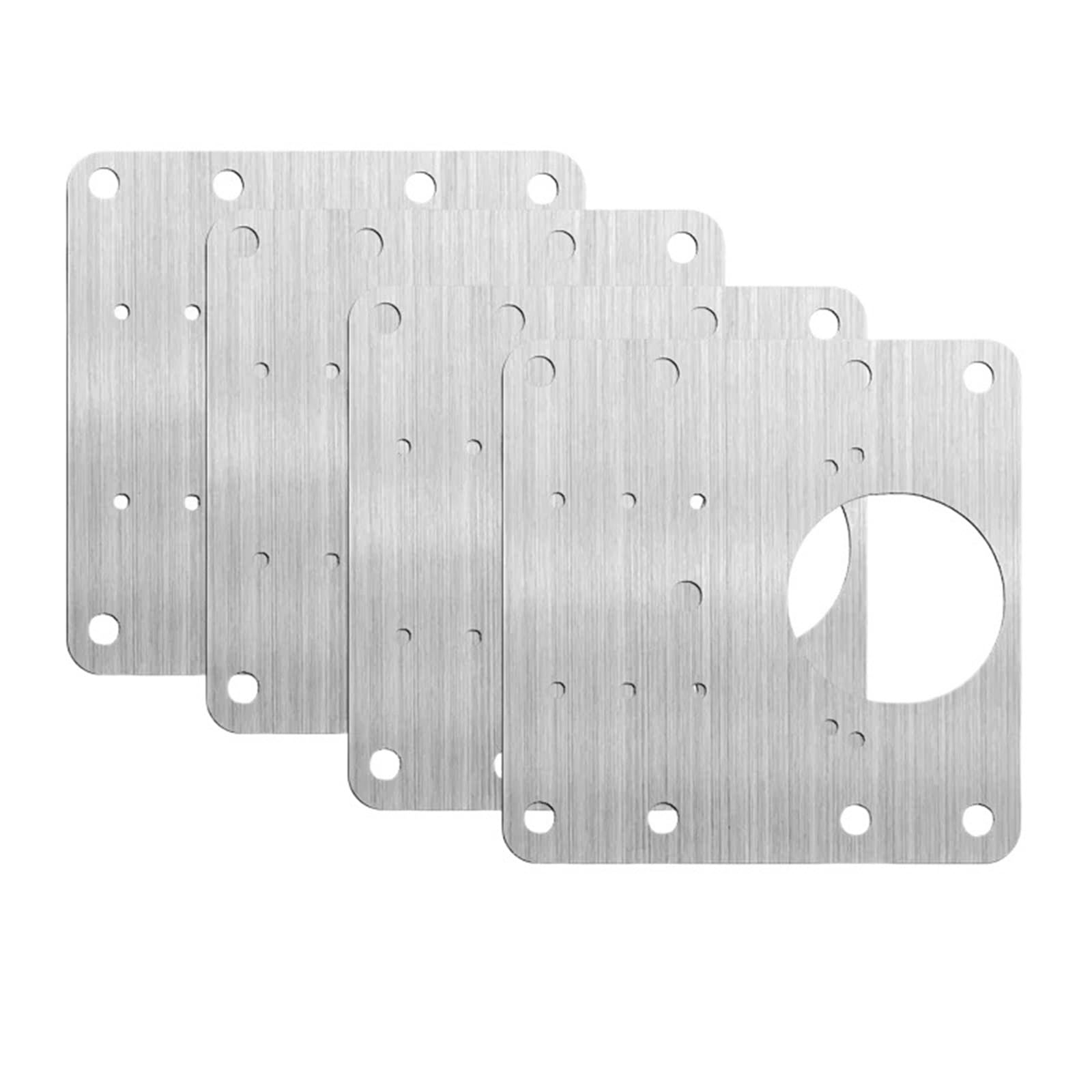 Kdhcvkz 4 Sets 2/4/6/10Sets Cabinet Door Hinges With Screw(4 Sets)