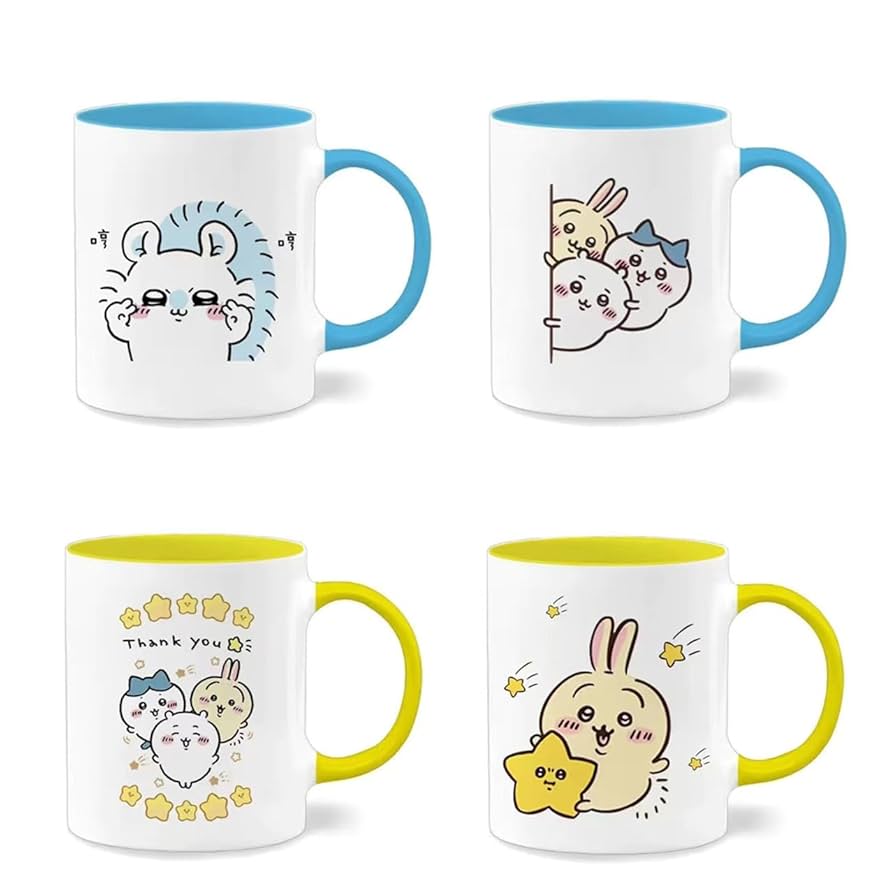 【希少】ちいかわ　販促マグカップ　4種セット 希少】ちいかわ 販促マグカップ 4種セット 希少】ちいかわ 販促