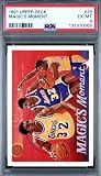 Magic Johnson 1991 Upper Deck Magic's Moment Basketball Card #29, PSA Graded EX-MT 6, NBA Lakers Historic Assists Record + Bronny James Rookie, Michael Cooper