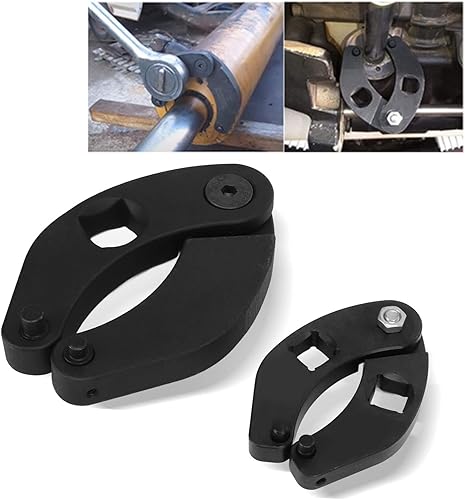 Miniatura 5 de OTC1266, llave de tuerca de glándula universal, antideformación, 2 piezas, acero al carbono, resistente, alta dureza para automóvil