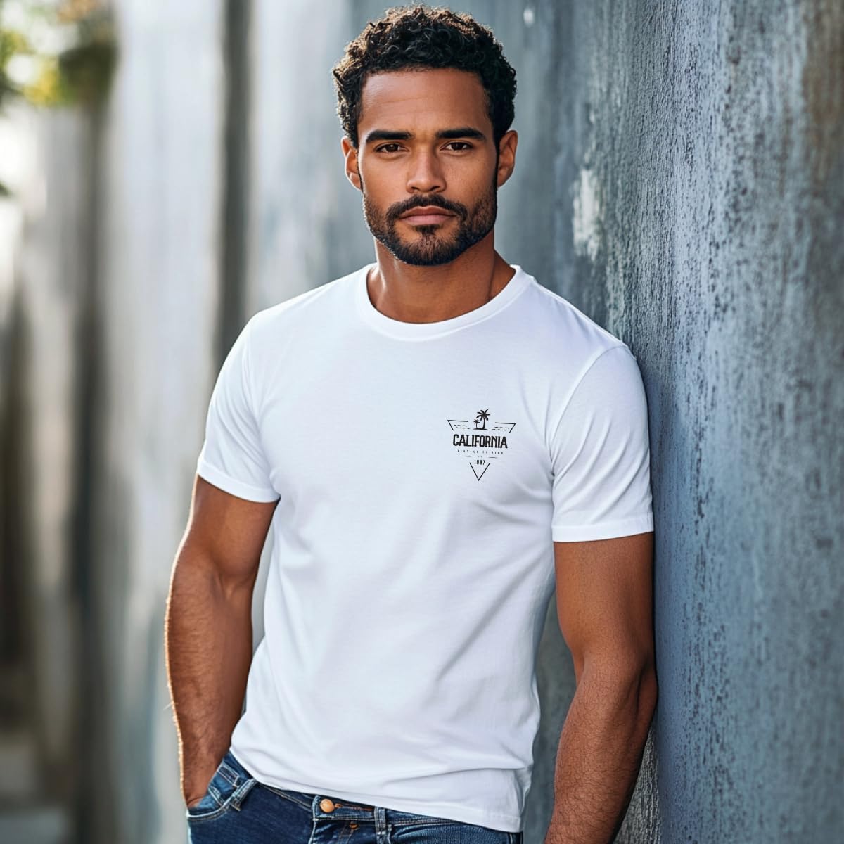 Kit 5 Camisetas Masculinas 100% Algodão Premium Estilo Urbano Streetwear Casual Cidades Americanas Festas Kit 5 Camisetas Masculinas 100% Algodão Premium Estilo Urbano Streetwear Casual Cidades Americanas Festas