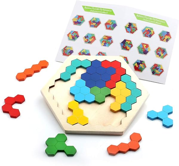 Wooden Tangram Jigsaw Intelligence Puzzle