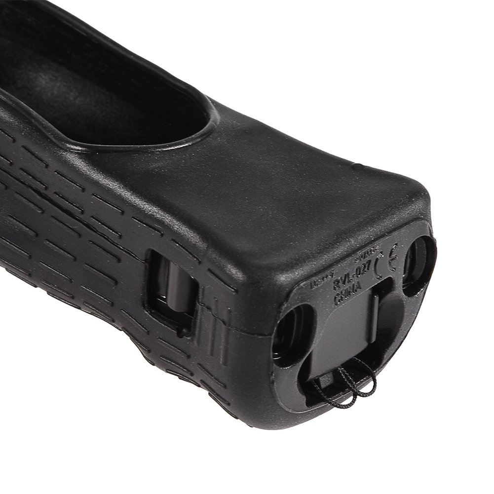 Zerone Motion Plus Adattatore Accessorio per Telecomando con Cover in Silicone per Remote Controller(Nero)