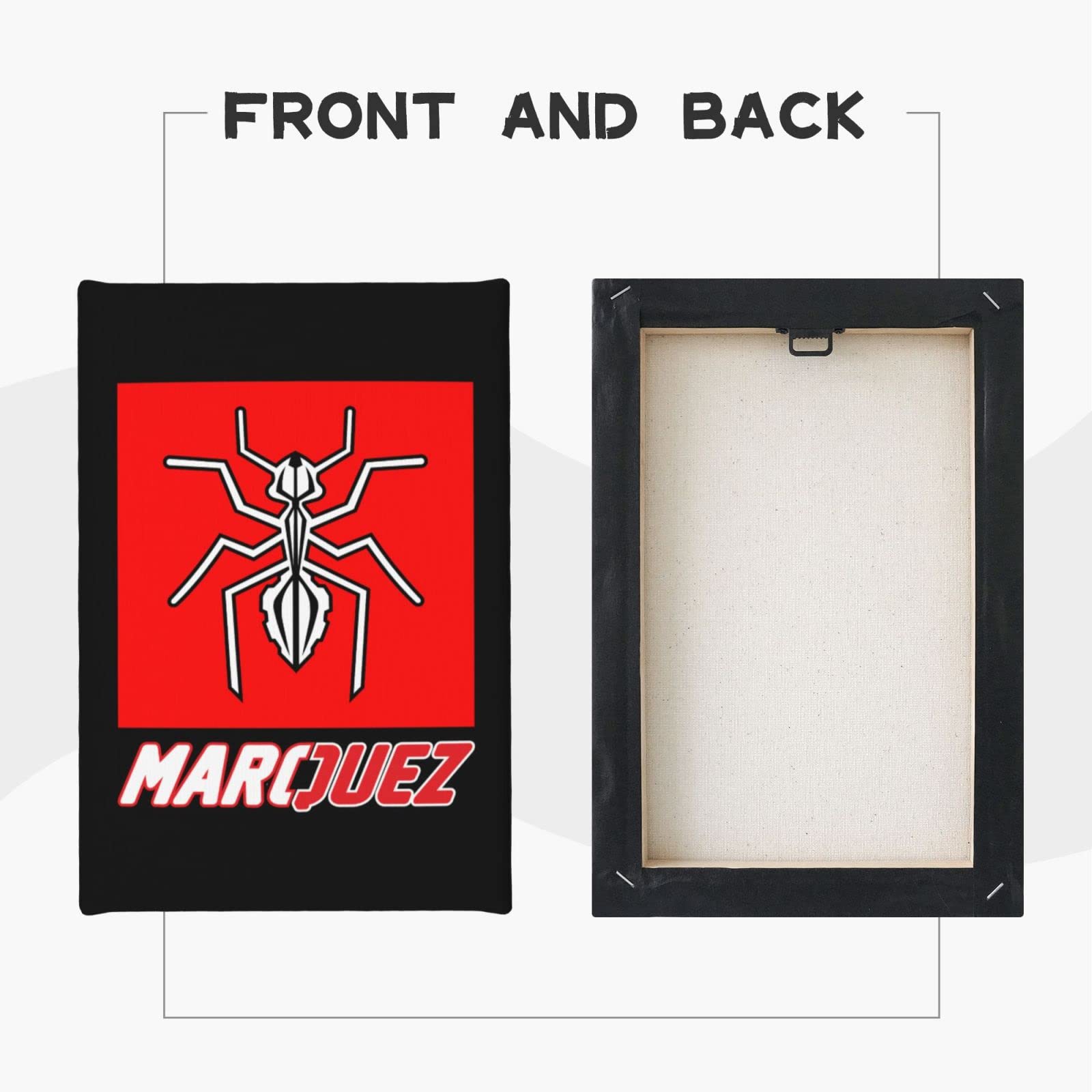 Amazon｜アートパネル 装飾画 マルク・マルケス 93 キャンバス 壁掛け